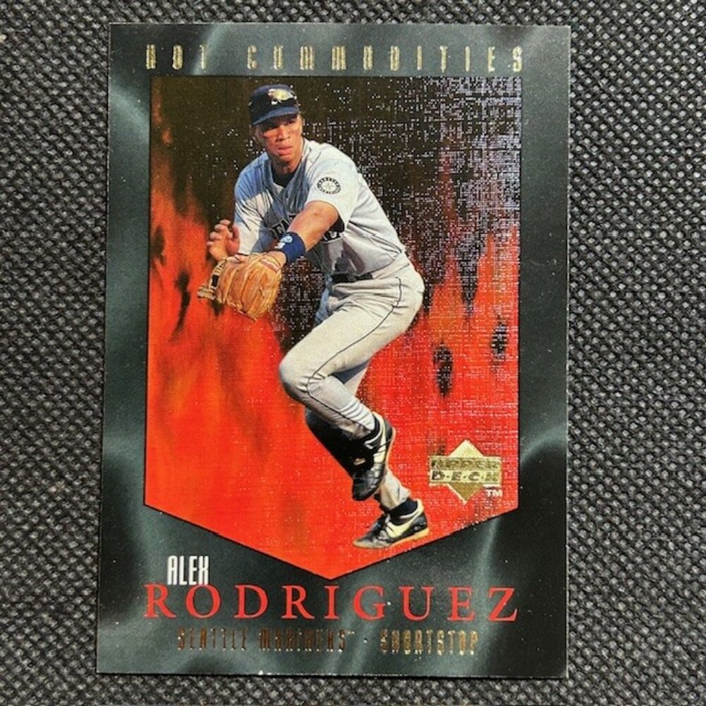 ALEX RODRIGUEZ 1997 Upper Deck Hot Commodities #HC1 Seattle Mariners